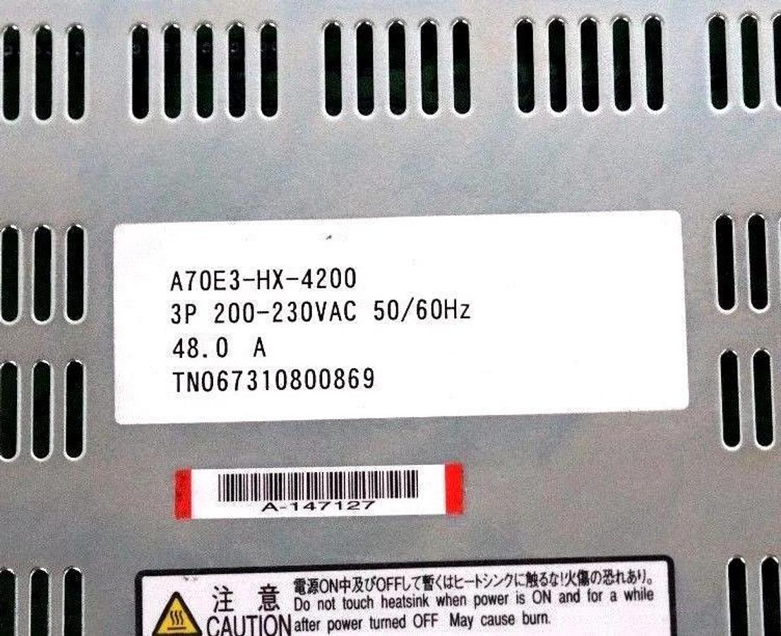 Refurbished REPAIRED CINETIC AUTOMATION AU45RC-40 AXIS CONTROL UNIT A70E3-HX-4200, AU45RC40