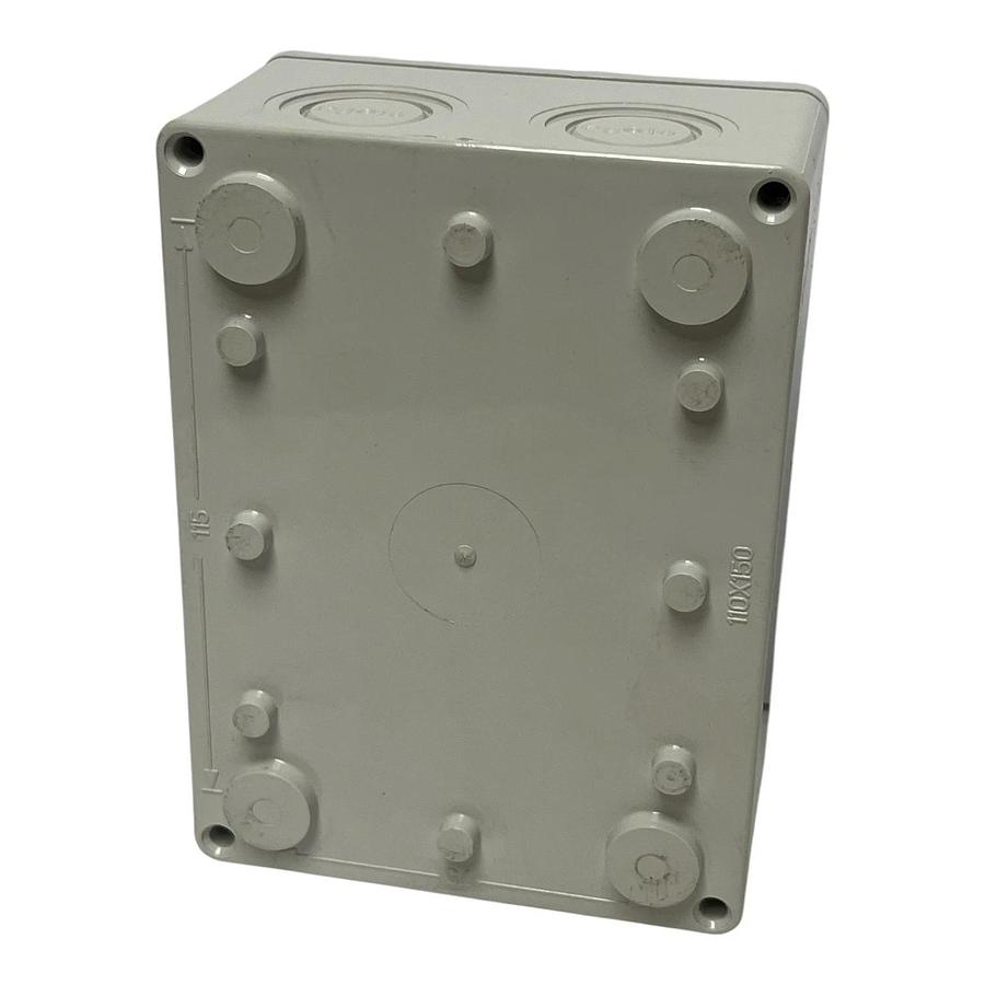 Baco 172000 25A 600V Disconnect Switch in 110x150 Plastic Enclosure, NSNP