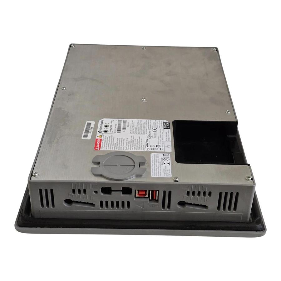 Used ALLEN BRADLEY 2711P-T12W21D8S /B PanelView Plus 7 1200 TERMINAL UNITHERM OVEN 887172715433