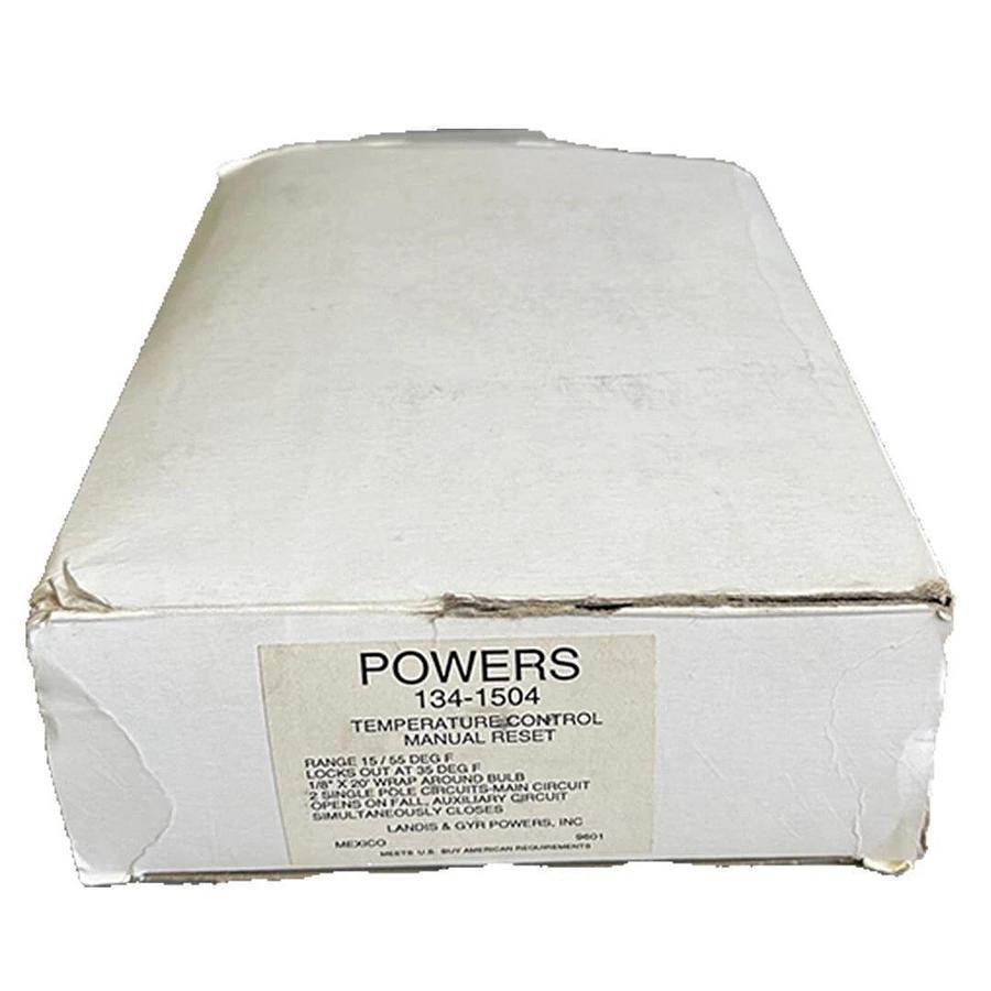 NEW POWERS 134-1504 / 1341504 TEMPERATURE CONTROL MANUAL RESET 15/55 DEG F