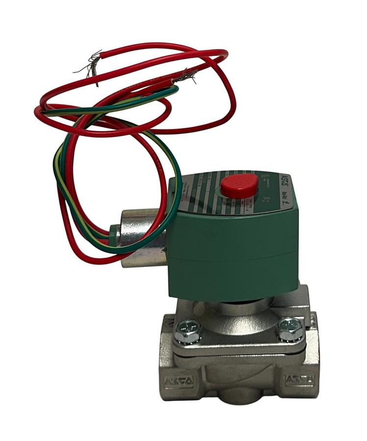 Used ASCO 8210G087 Red-Hat II SOLENOID VALVE MP-C-080 / 238710-006-D 24/DC COIL NSNP