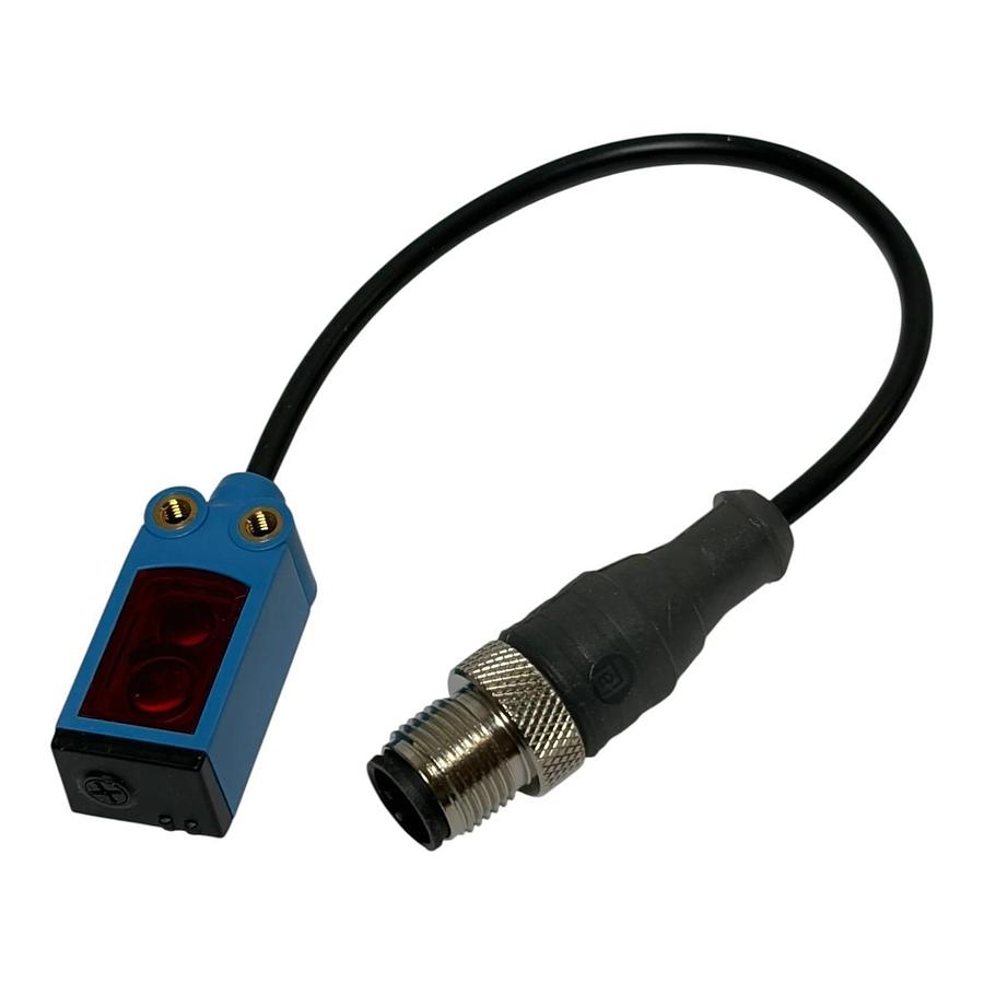 SICK WTV4-3P3441 V-Optics Miniature Photoelectric Sensor PNP NO/NC - New Surplus
