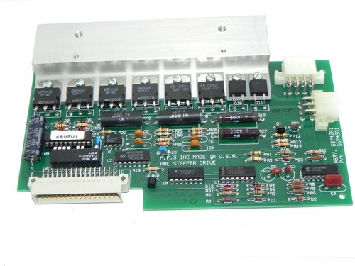 Used AUTOMATED PACKAGING SYSTEMS ASSY. 55742A1 PAL STEPPER DRIVE BOARD P/N: 55743A1