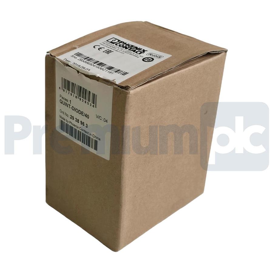 Phoenix Contact 2938963 | QUINT-DIODE/40 Redundancy Power Module 24VDC 40A NSMP