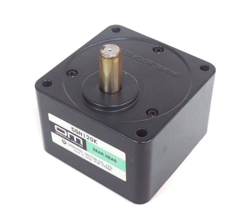 Used NIB ORIENTAL MOTORS 5GN120K GEAR HEAD 120:1 RATIO