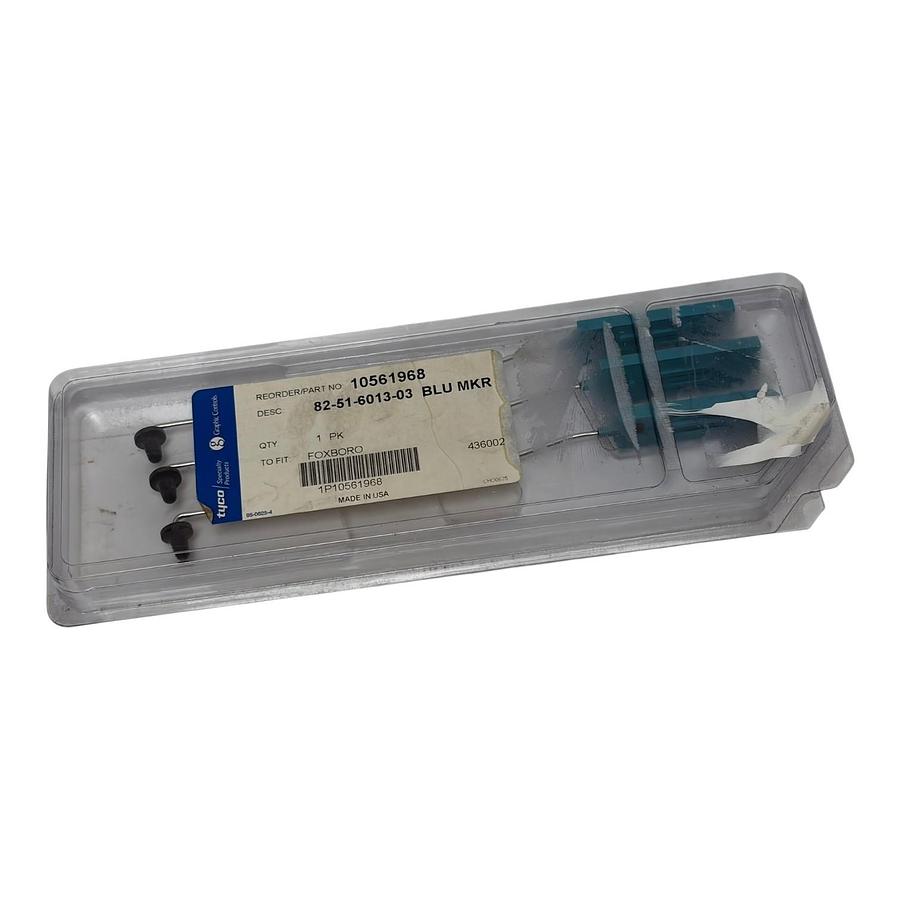 Used (3) Packs - Graphic Controls 10561968 82-51-6013-03 Blue Recorder Pens Foxboro