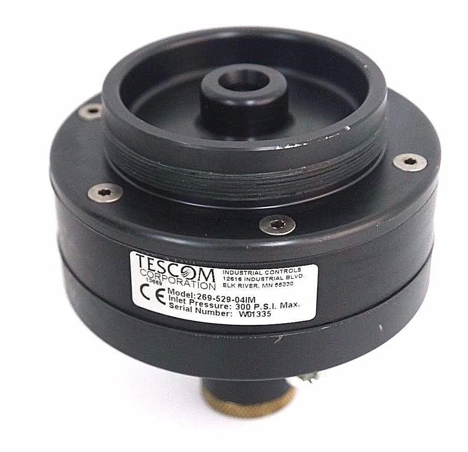 Used NEW TESCOM 269-529-04IM FLOW BOOSTER 26952904IM INLET PRESSURE: 300 PSI