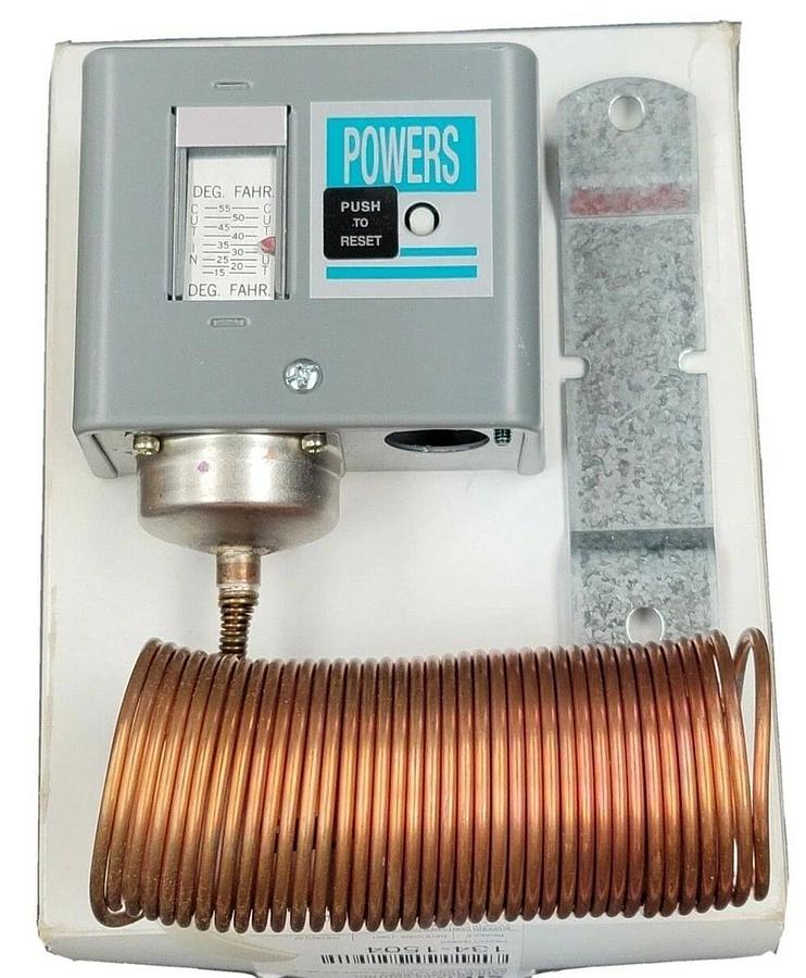 NIB SIEMENS 134-1504 TEMPERATURE CONTROL 1341504 W/ MANUAL RESET
