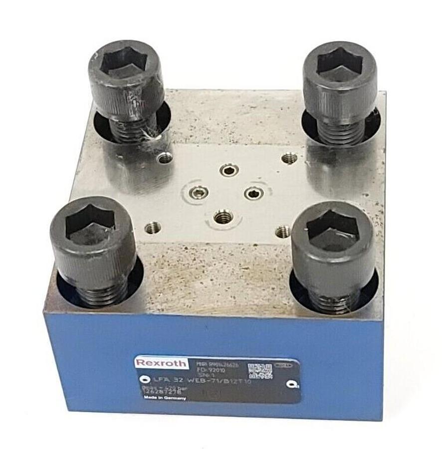 Used NEW BOSCH REXROTH LFA 32 WEB-71/B12T10 CARTRIDGE VALVE R901426626