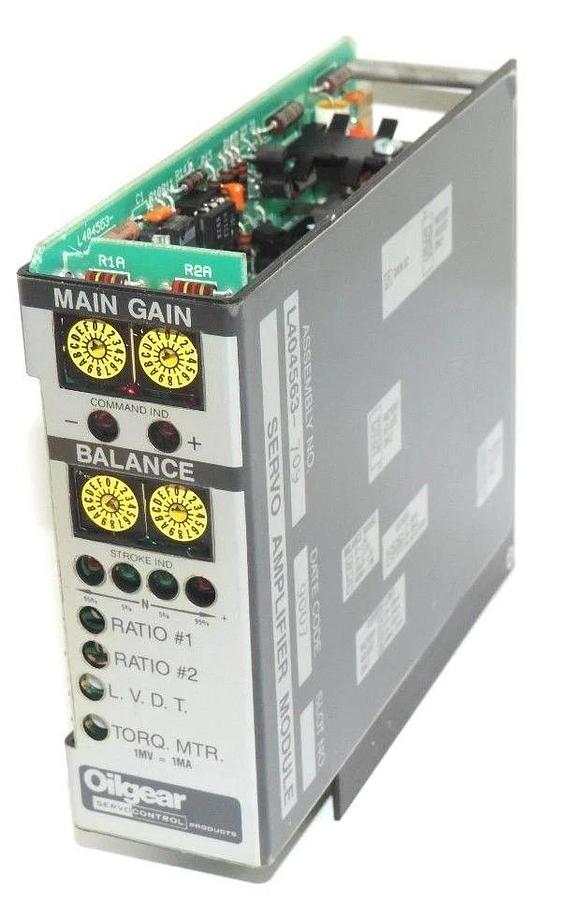 Used OILGEAR L404563-709 SERVO AMPLIFIER MODULE L404563709