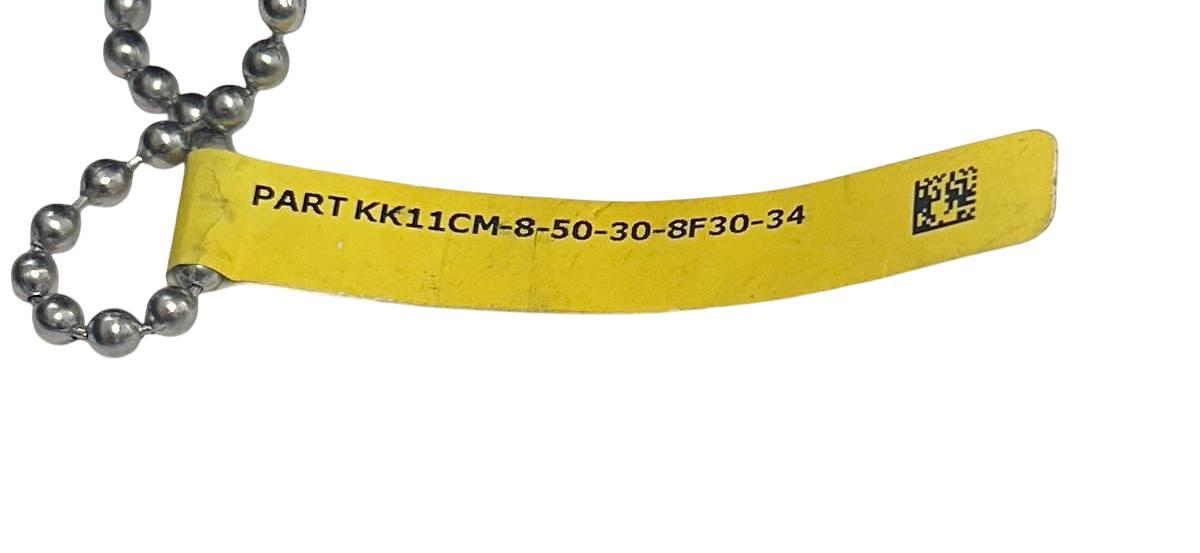 Used PYROMATION KK11CM-8-50-30-8F30-34 / KK11CM850308F3034 THERMOCOUPLE 29'' NSNP