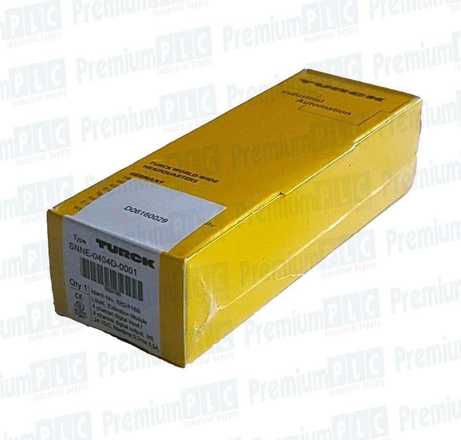 NEW TURCK SNNE-0404D-0001 PICONET EXTENSION MODULE LINK 4IN/4OUT 24VDC 6824188