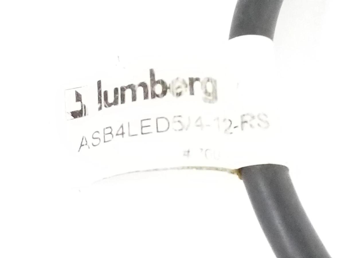 Used LUMBERG ASB 4/LED 5/4-12-RS120M/1F DISTRIBUTION BLOCK ASB4LED5/4-12-RS120M