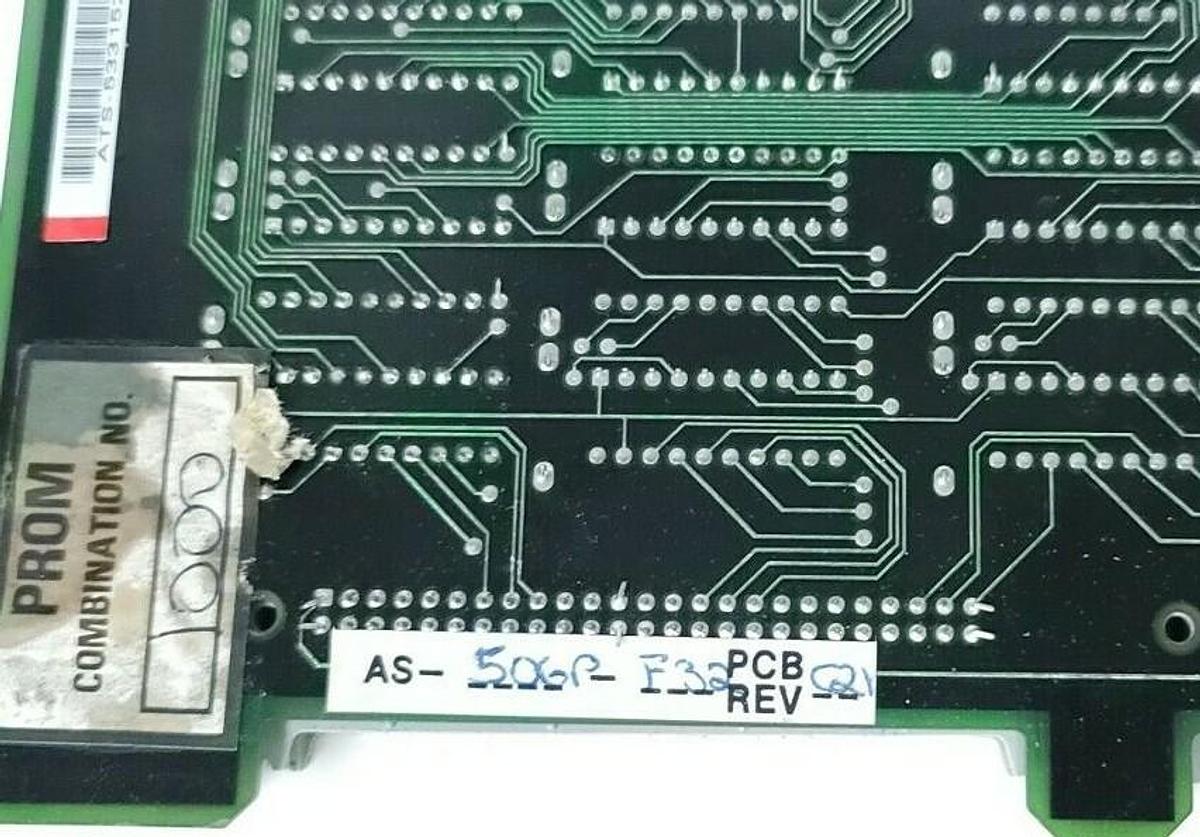 Used GOULD / MODICON AS-506P-F-32 MEMORY BOARD REV. C21 M506-000 REV. C