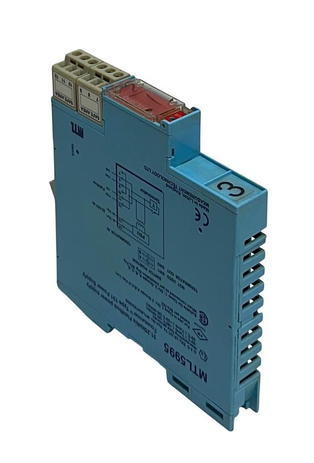Used MEASUREMENT TECHNOLOGY MTL5995 Fieldbus POWER SUPPLY 31.25kbit/s TYPE 131 USNP