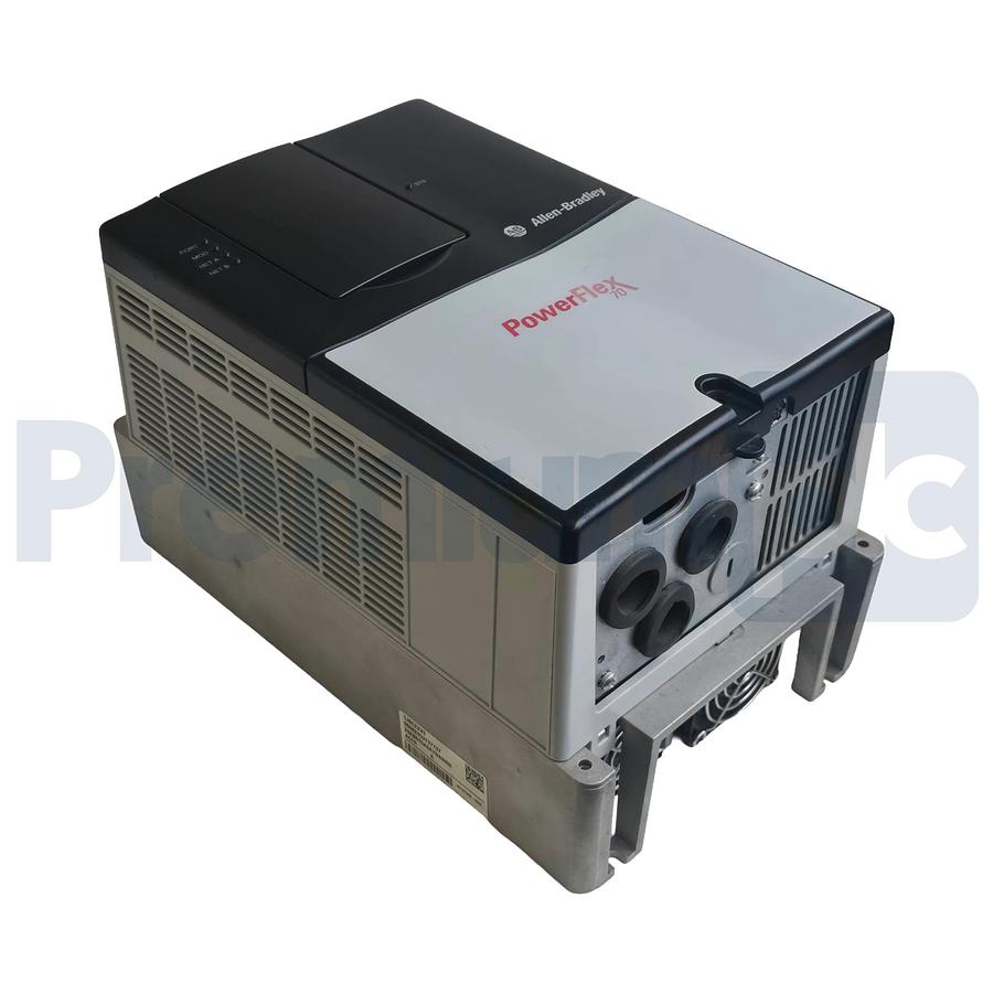 Used Allen-Bradley 20AB015A0AYNANNN /A PowerFlex 70 VFD 5HP 240V 3-Ph AC Drive USPI