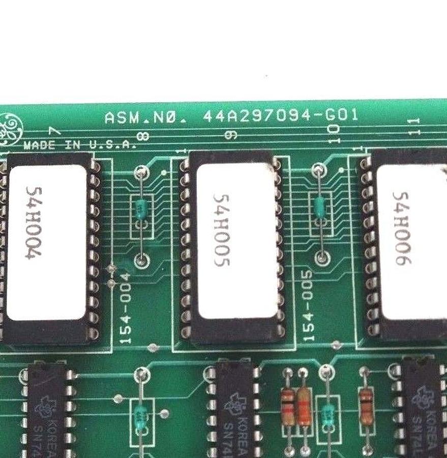 Used REPAIRED GE IC600CB502D EXPANDED LOGIC CONTROL MODULE ASM. NO. 44A297094-G01