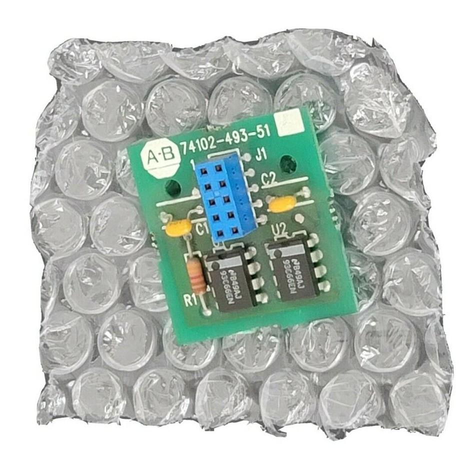 Used ALLEN BRADLEY 74102-492-01A CIRCUIT BOARD 74102-492-01A