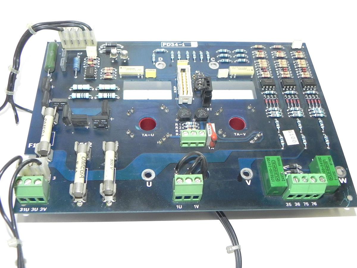 Used EGS AMICON PD34-1 CIRCUIT BOARD DRIVE POWER DISTRIBUTION PD341