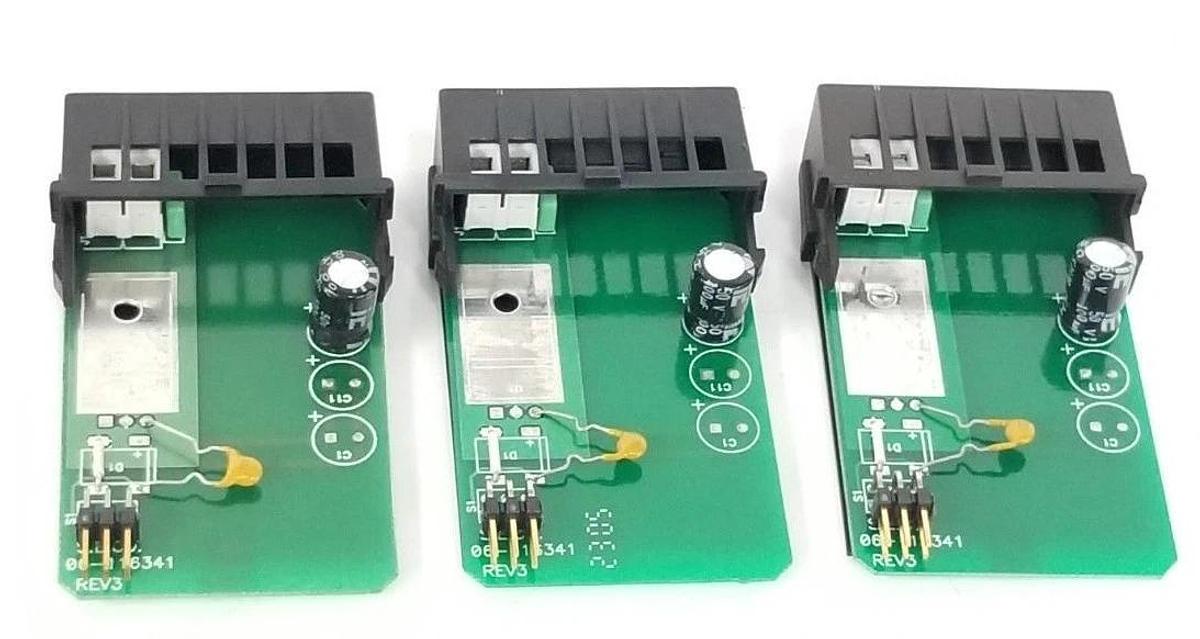 Used LOT OF 3 SIMPSON / GOODMAN 06-116341 EXCITATION BOARDS REV. 3, 06116341