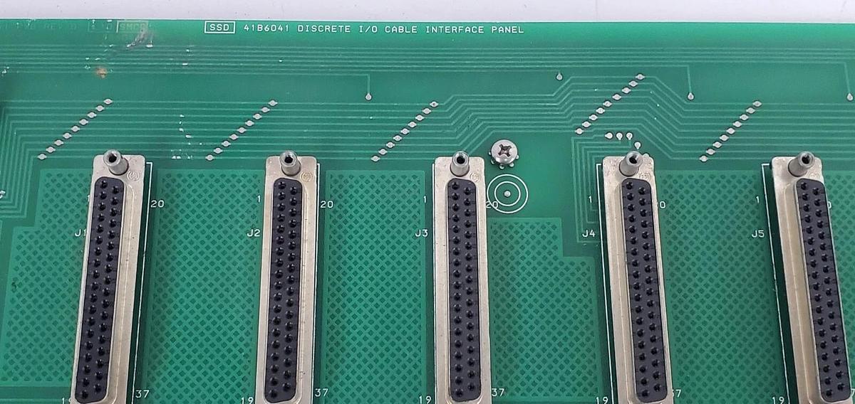 Used FISHER CL6741X1-A2 I/O CABLE INTERFACE PANEL 41B6041 CL6741 41B7293X022-85