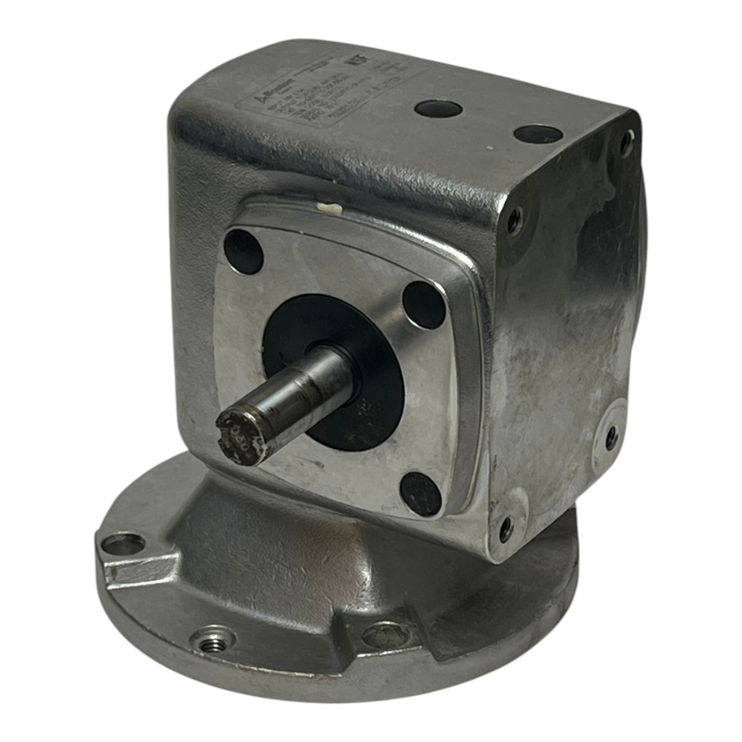 Used Boston Gear SSF715-30K-B5-JS1 Stainless Worm Gear Speed Reducer 30:1