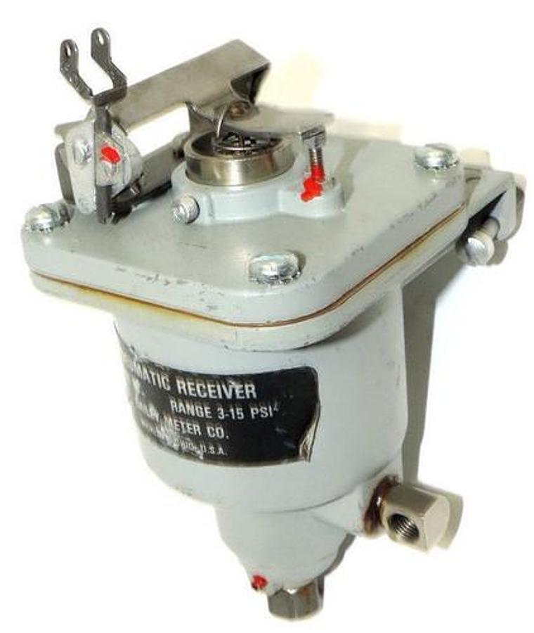 Used BAILEY METERS PNEUMATIC RECEIVER CLASS 8B 3-15PSI
