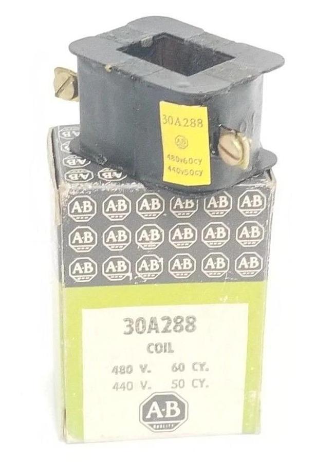 Used NIB ALLEN BRADLEY 30A288 COIL 480V. 60CY. 440V. 50CY.