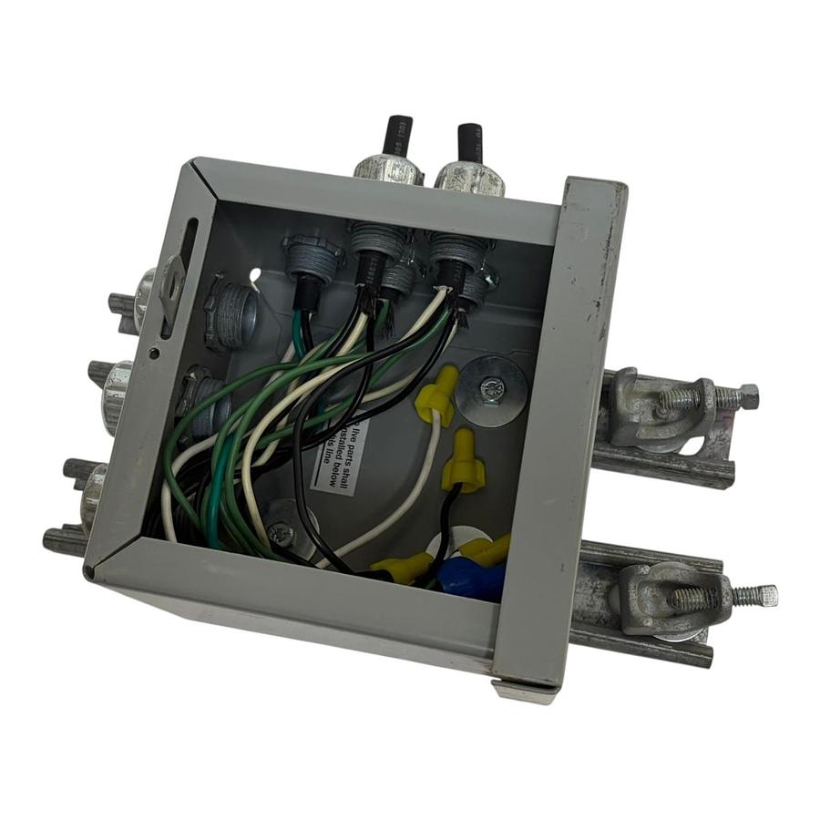 Used Wiegmann RSC060604 NEMA 3R Electrical Junction Box with Unistrut Mount