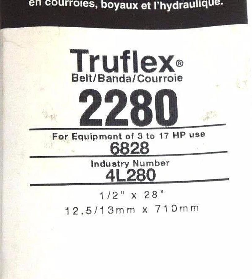 Used LOT OF 8 NEW GATES TRUFLEX V BELTS 4L250 4L285 4L470 4L280