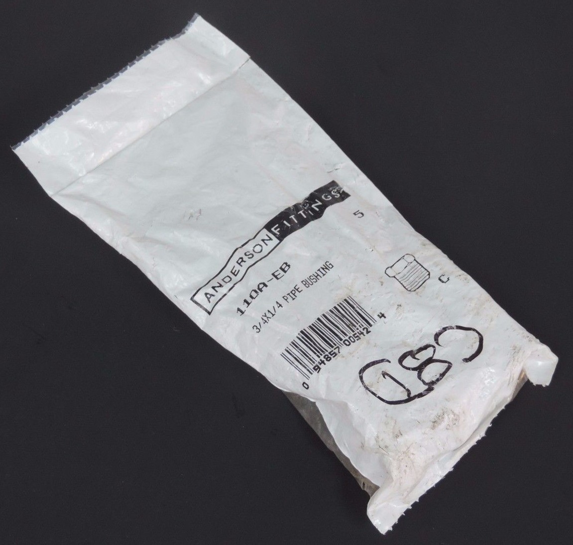 NIB ANDERSON FITTINGS 110A-EB 3/4"X1/4" PIPE BUSHING