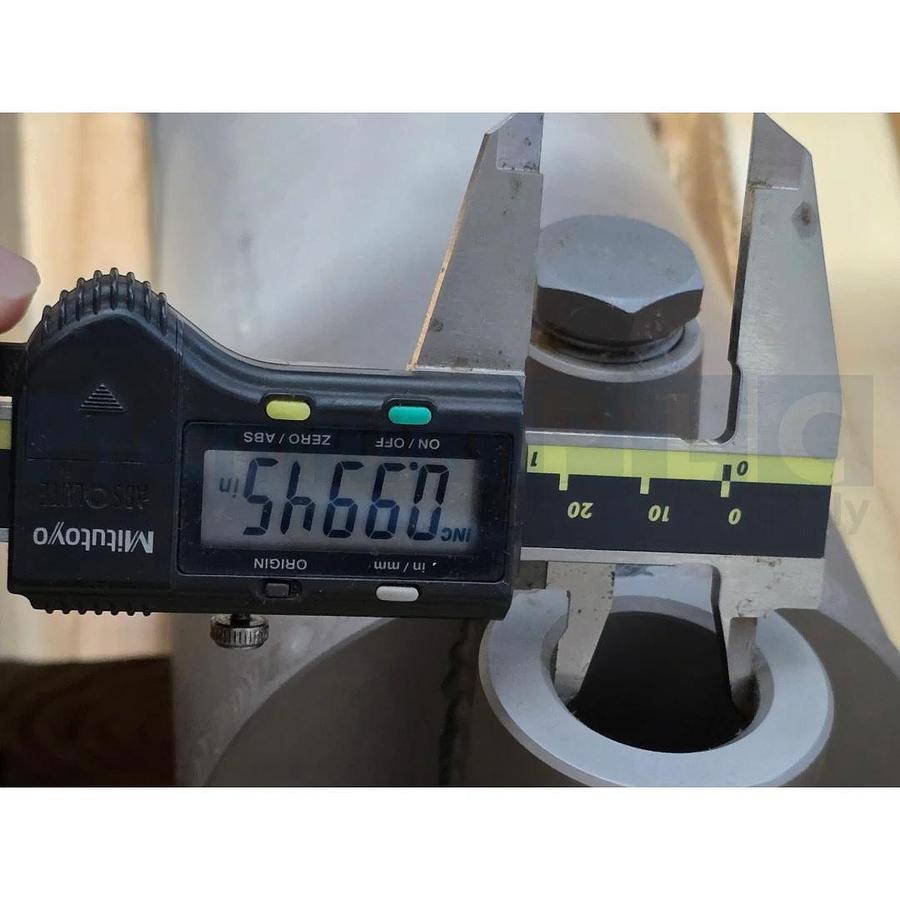 MEPACO APACHE STAINLESS EQUIPMENT 4"X5.75"X12.375" SS HYDRAULIC CYLINDER 121706