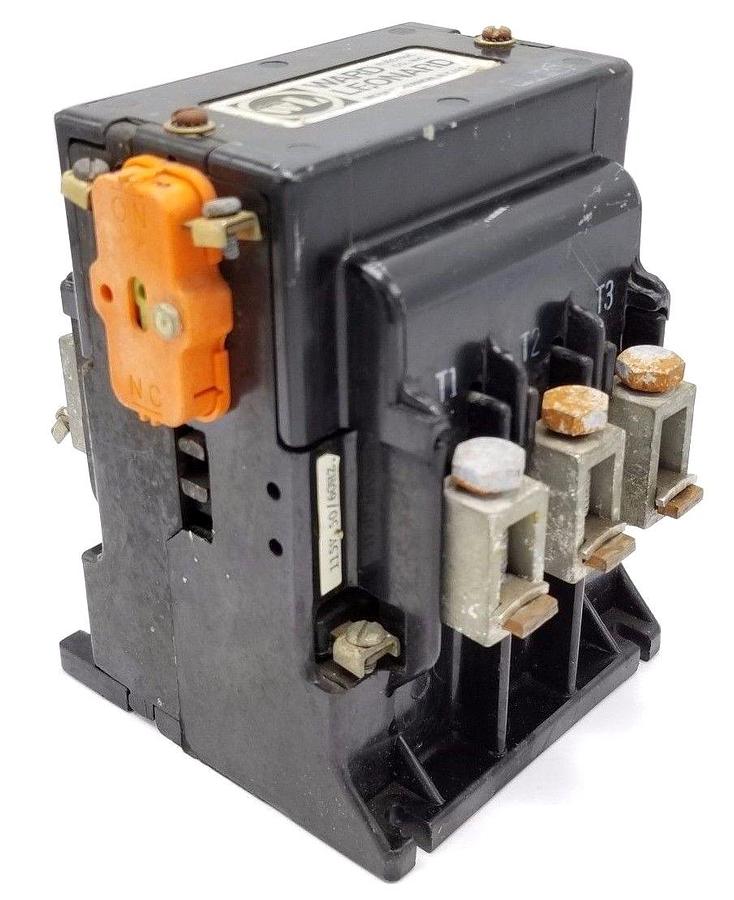 Used WARD LEONARD 5003A3001-11 SIZE 3 CONTACTOR 5003A300111, 3-PHASE