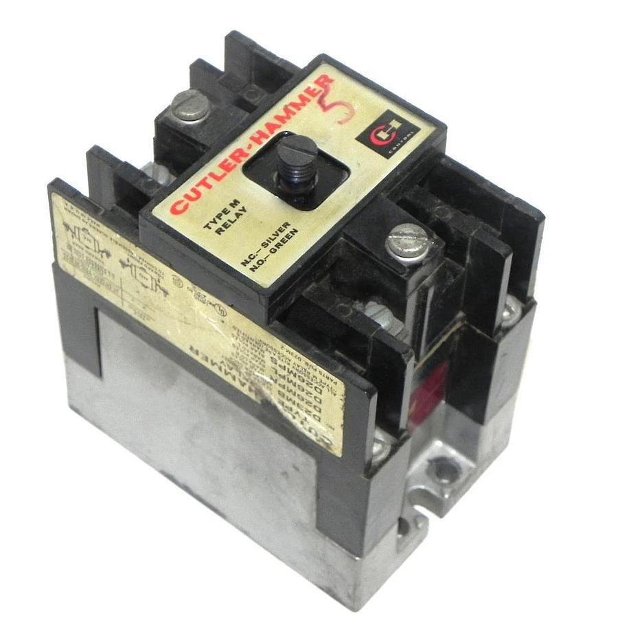 Used CUTLER-HAMMER D23MB RELAY TYPE M