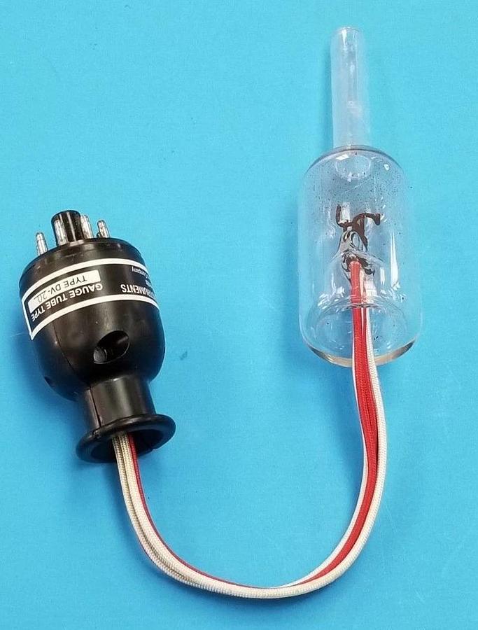 Used TELEDYNE INSTRUMENTS DV-20 VACUUM GAUGE TUBE 8-PIN 0-1000 MTORR
