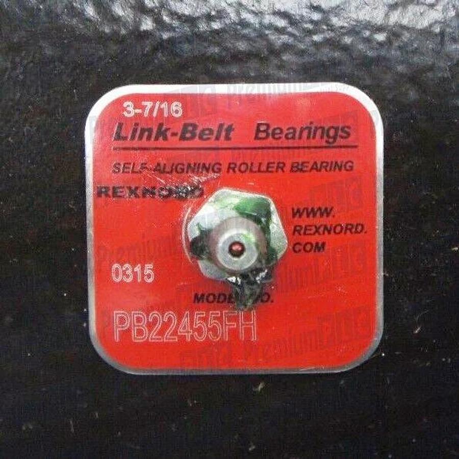 NIB REXNORD PB22455FH SELF-ALIGNING ROLLER BEARING P-B22455FH BORE: 3-7/16