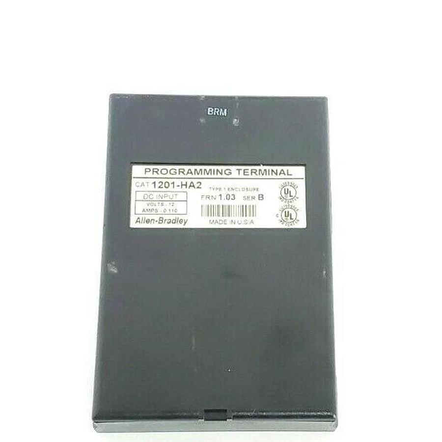Used ALLEN BRADLEY 1305-BA03A-HA2 AC DRIVE SER. B 3 PH 1HP 0.75KW W/ 1201-HA2