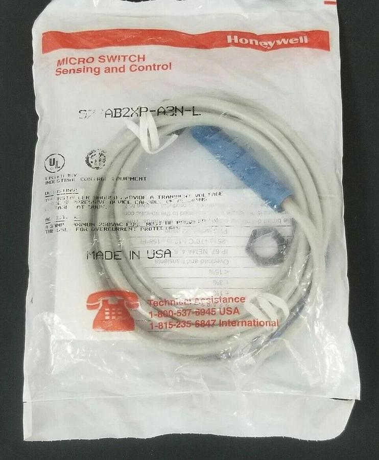 Used NIB HONEYWELL MICRO SWITCH 972AB2XP-A3N-L PROXIMITY SENSOR 972AB2XPA3NL
