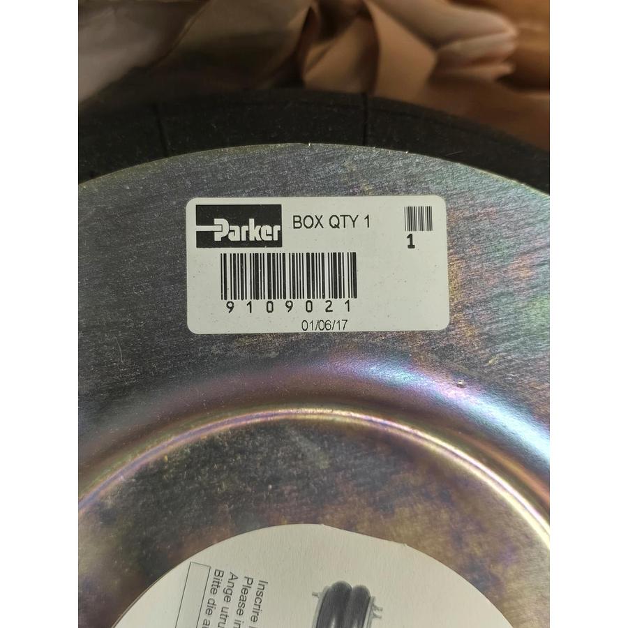 Used PARKER 9109 SP AIR BELLOWS 9109021 DOUBLE CONVOLUTION 10" X 2" STROKE-200mm NSNP