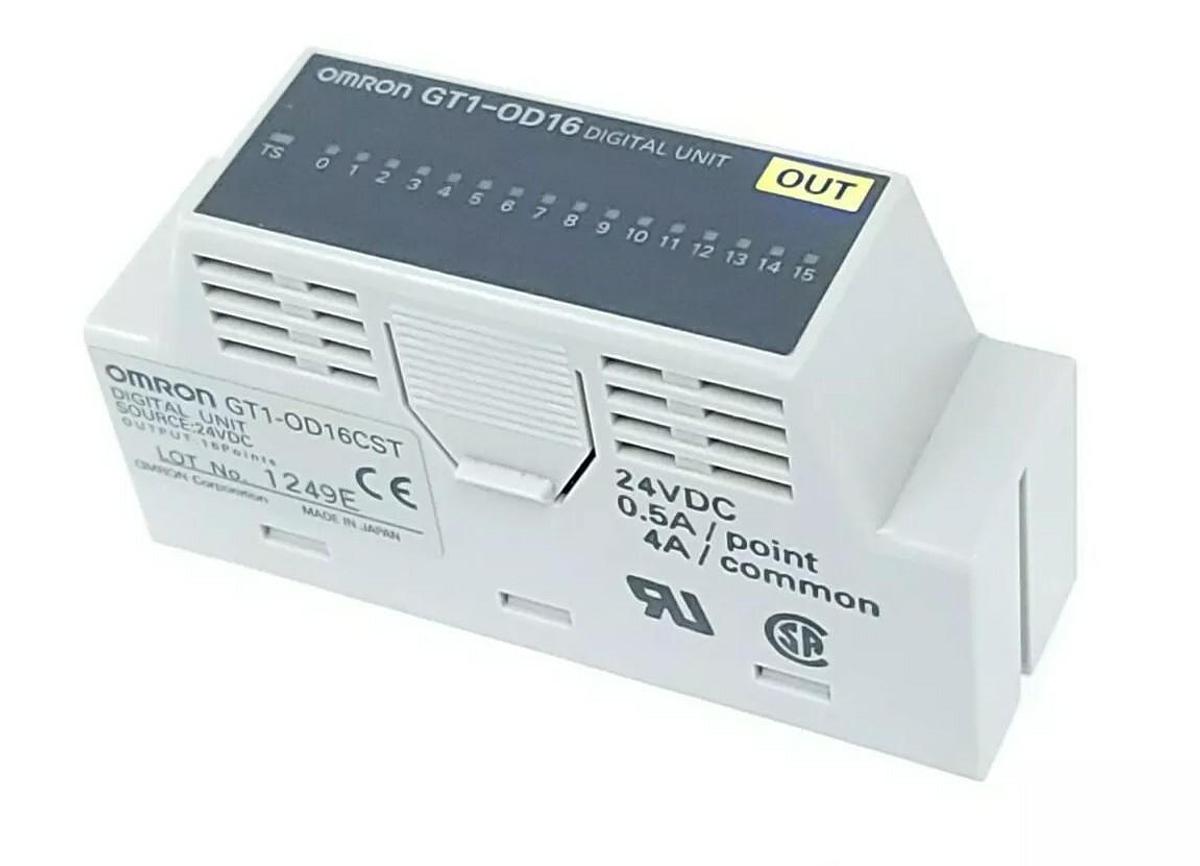Used OMRON GT1-OD16CST DIGITAL UNIT GT1OD16CST 24VDC