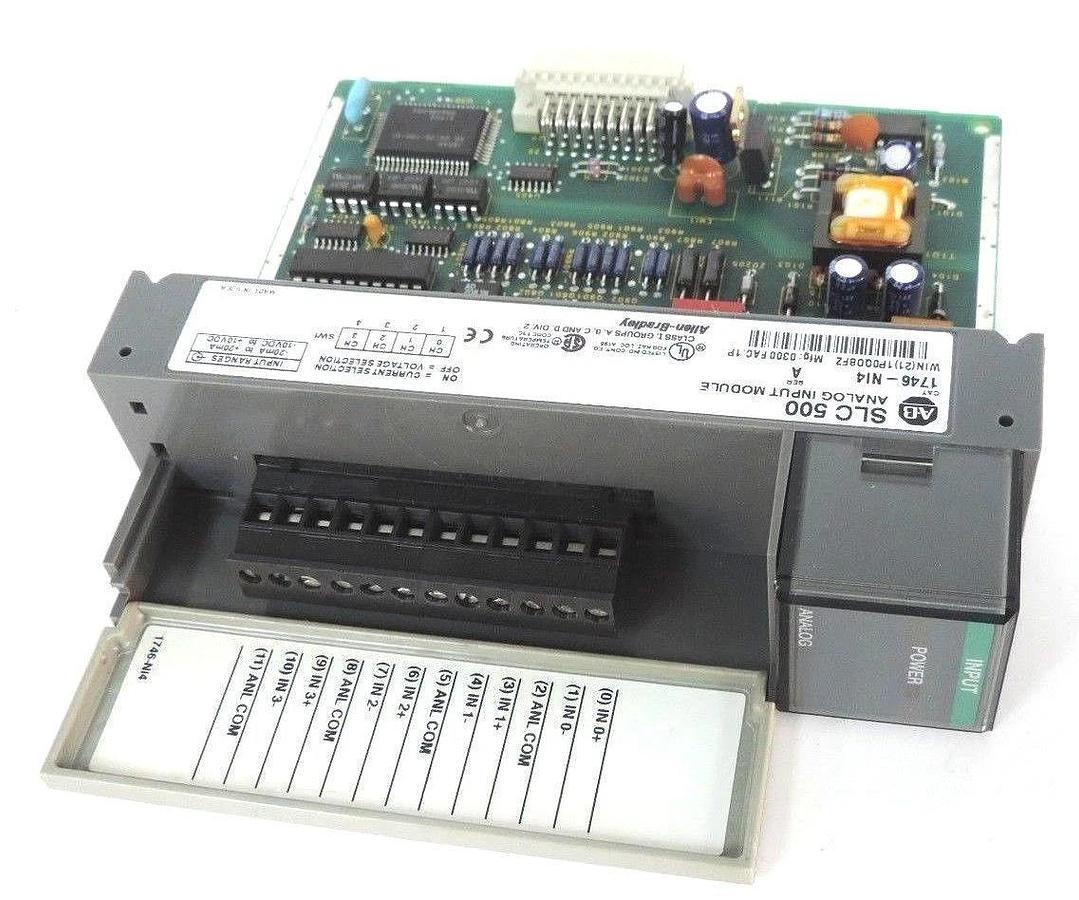 Used ALLEN BRADLEY 1746-NI4 ANALOG INPUT MODULE 1746NI4 SER. A
