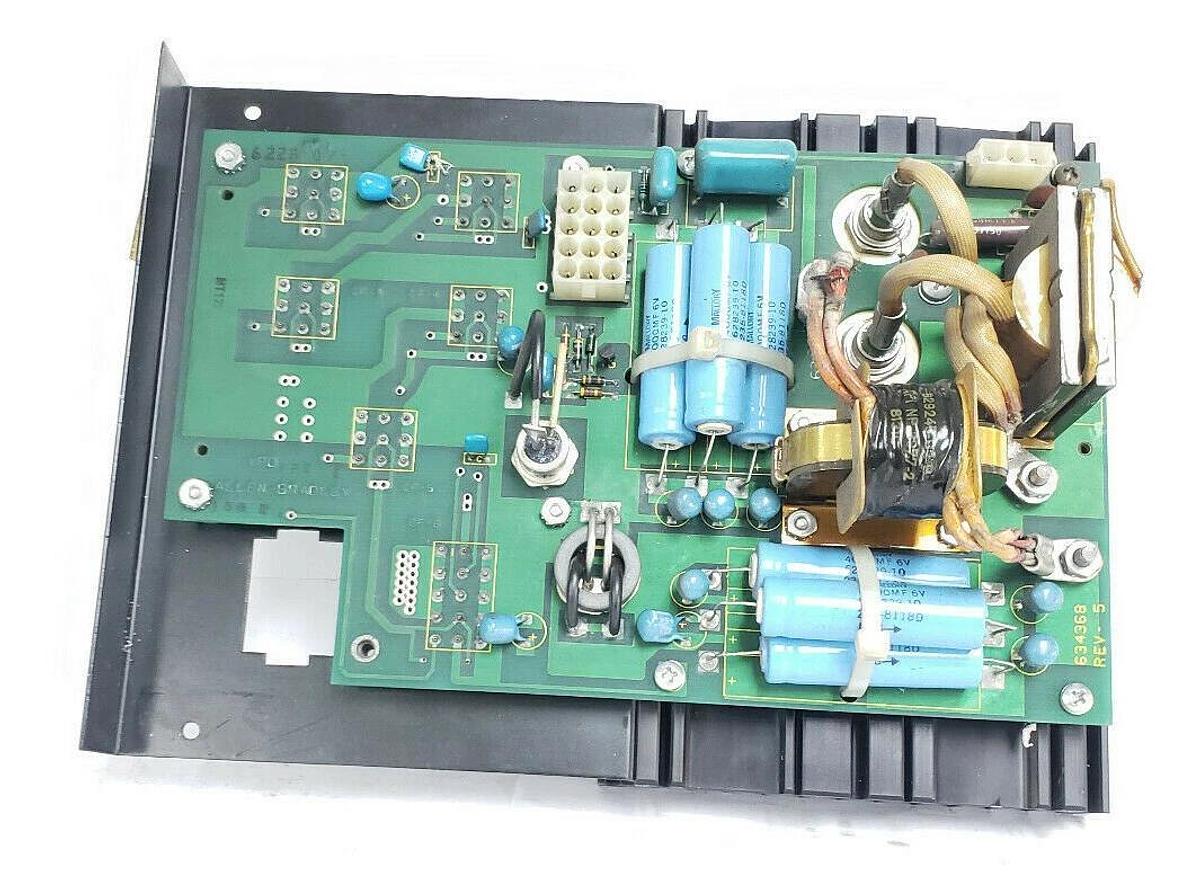 Used ALLEN BRADLEY 63457301 REV. B POWER SUPPLY DISTRIBUTION AND FILTER MODULE 634368