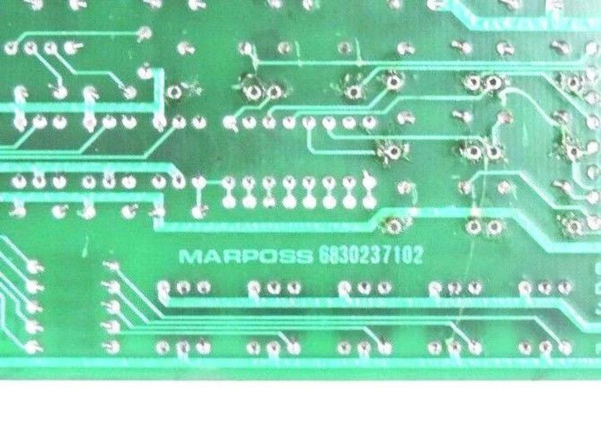Used MARPOSS 6830237102 PLC CARD 6321323210, 6321323200