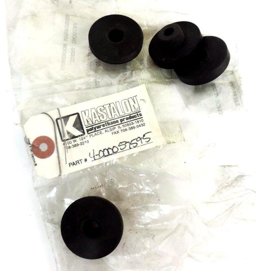 Used LOT OF 4 NEW KASTALON POLYURETHANE PRODUCTS 4-000057595 WHEEL GUIDES