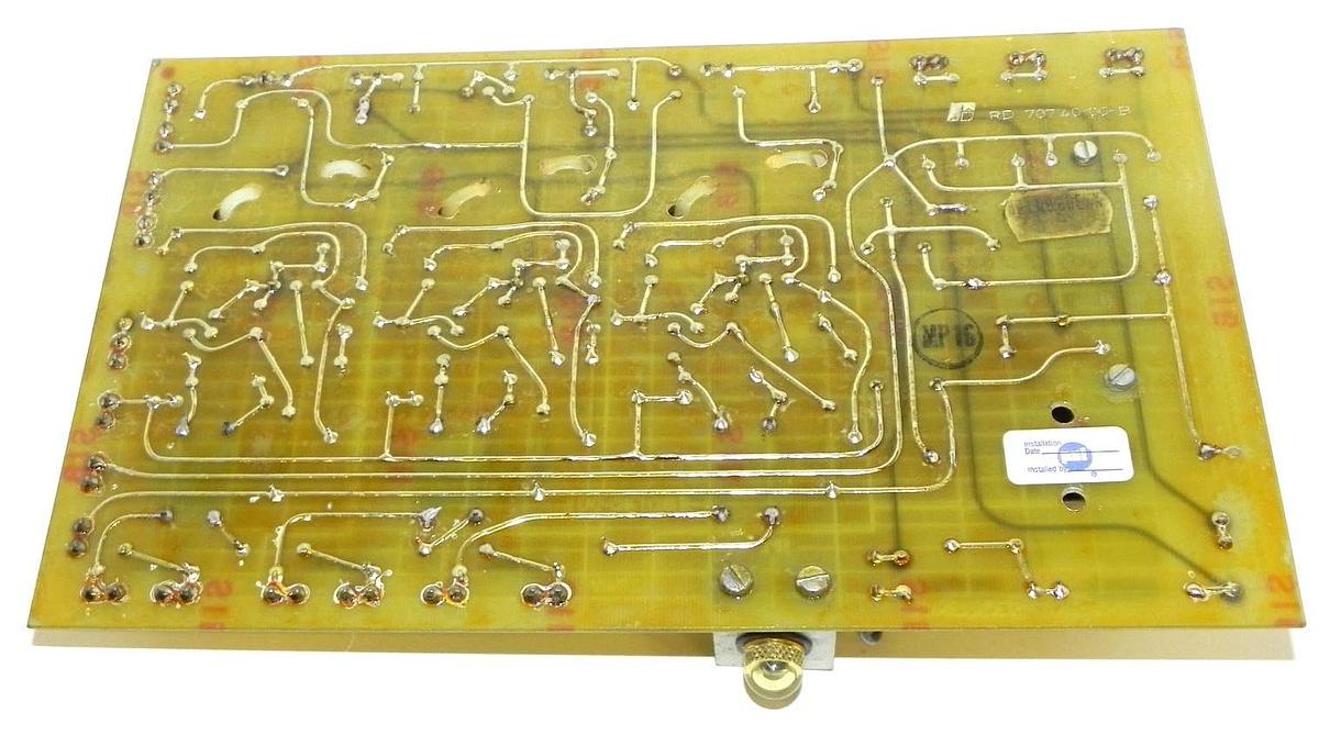 Used RELIANCE ELECTRIC 801'40-00 DRIVER PHASE SEQUENCE BOARD 70740-00-B