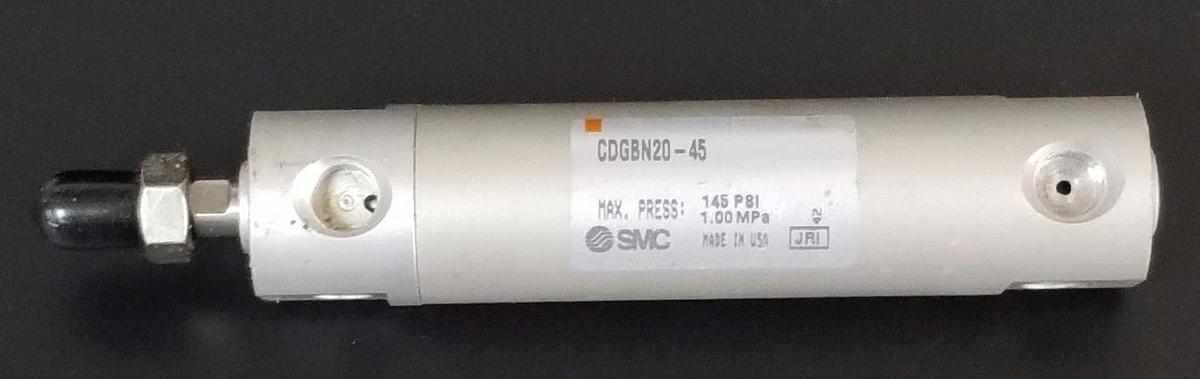 NEW SMC CDGBN20-45 CYLINDER CDGBN2045 145 PSI, 1.00 MPa