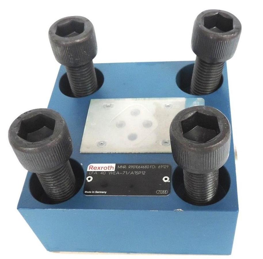 Used NEW REXROTH LFA40WEA-71/A15P12 HYDRAULIC CARTRIDGE VALVE R901064680