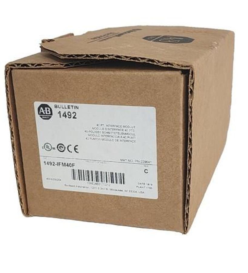 NIB ALLEN BRADLEY 1492-IFM40F 40 POINT INTERFACE MODULE SER. C