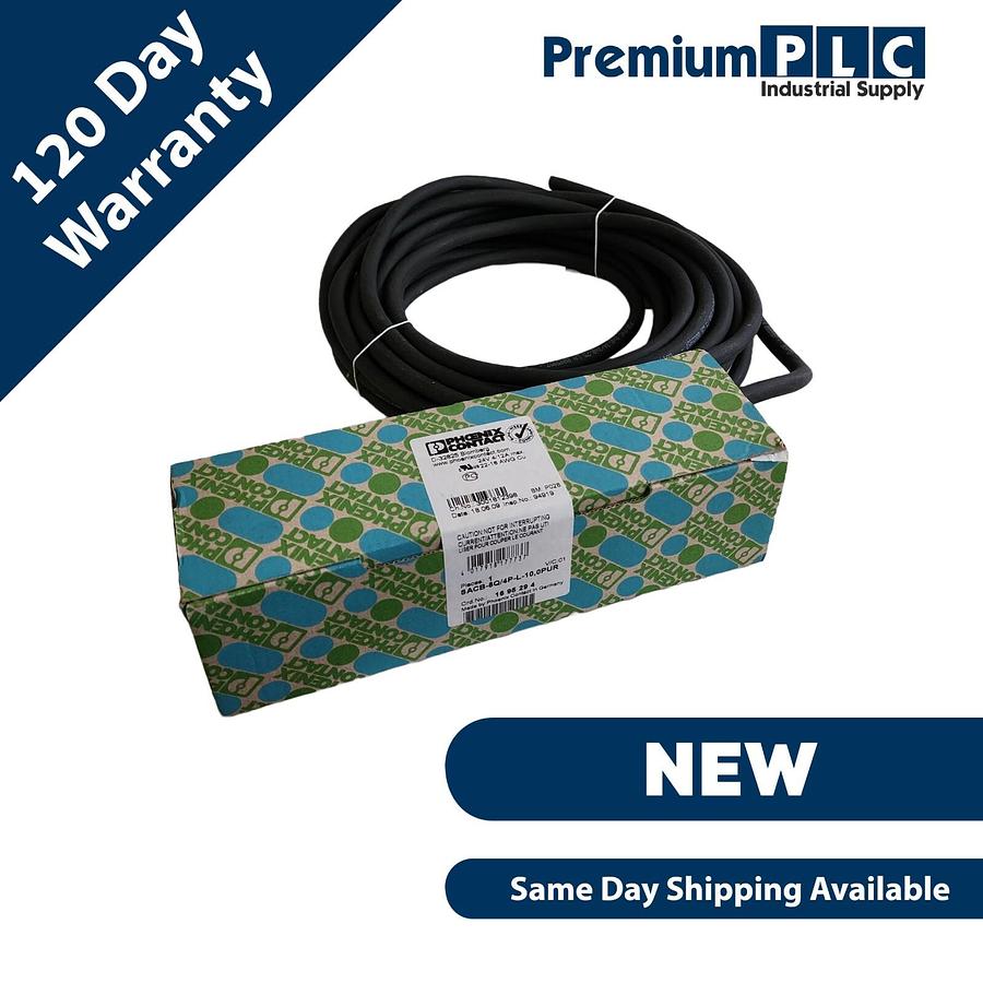 Used NEW F/S PHOENIX CONTACT SACB-8Q/4P-L-10,0PUR 1695294 SENSOR/ACTUATOR BOX W/CABLE