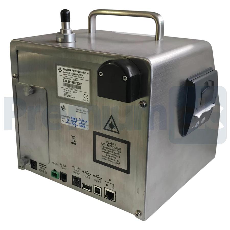 Used TSI AeroTrak APC 9510-02 | 9510 Portable Particle Counter 0.5-25µm 1.0 CFM USPI